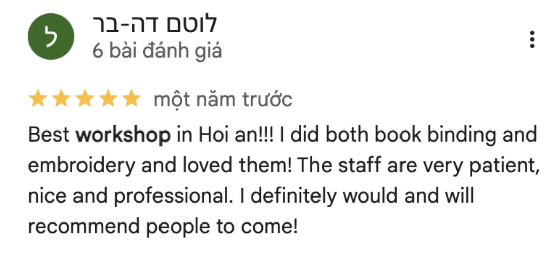 Google review screenshot 14